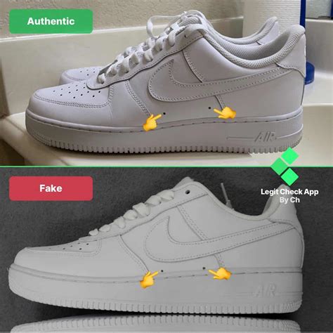 air force nike fake|nike air force 1s authenticity check.